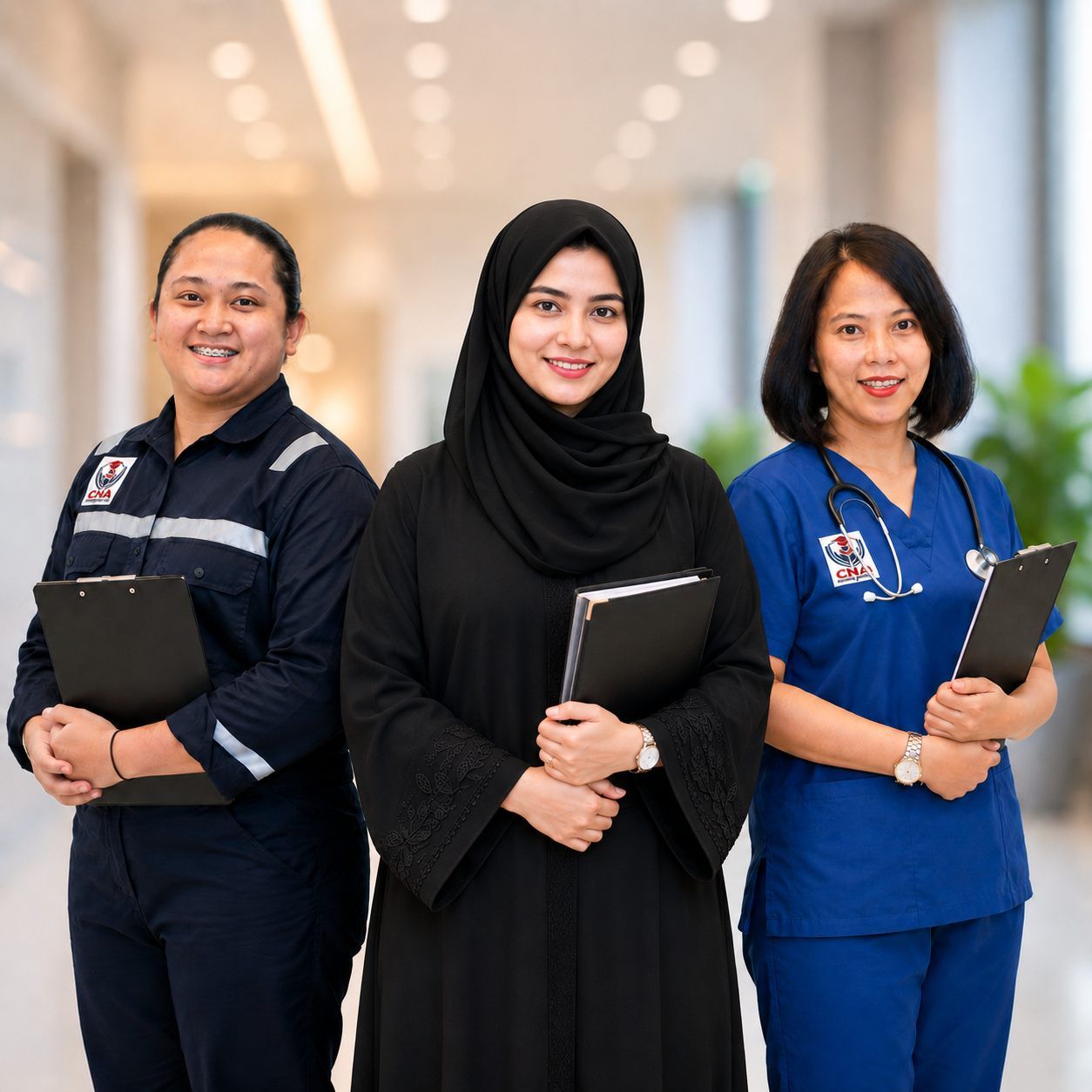 CNA Training Institute students in a healthcare class