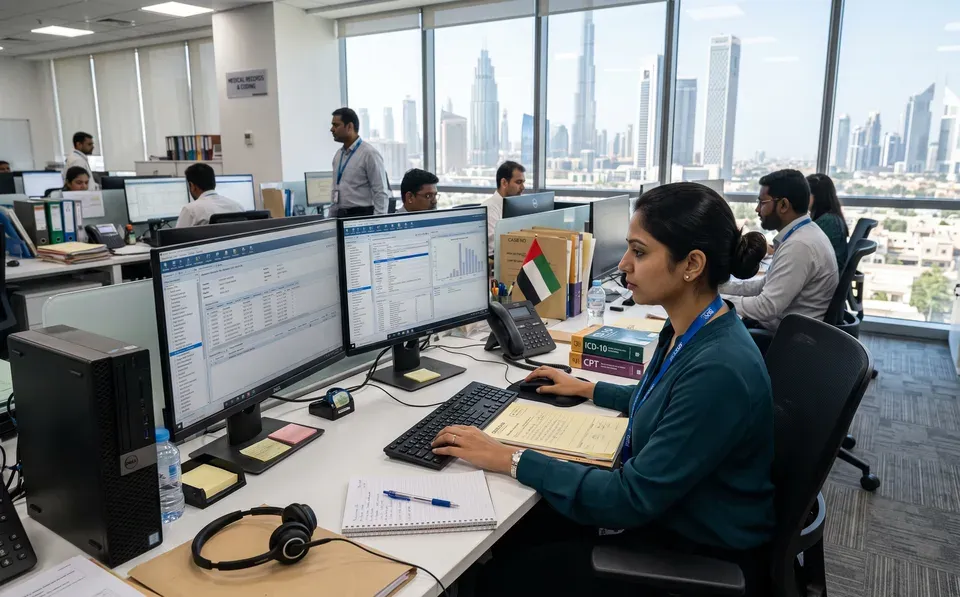 A Day in the Life of a Medical Coding Professional in Dubai