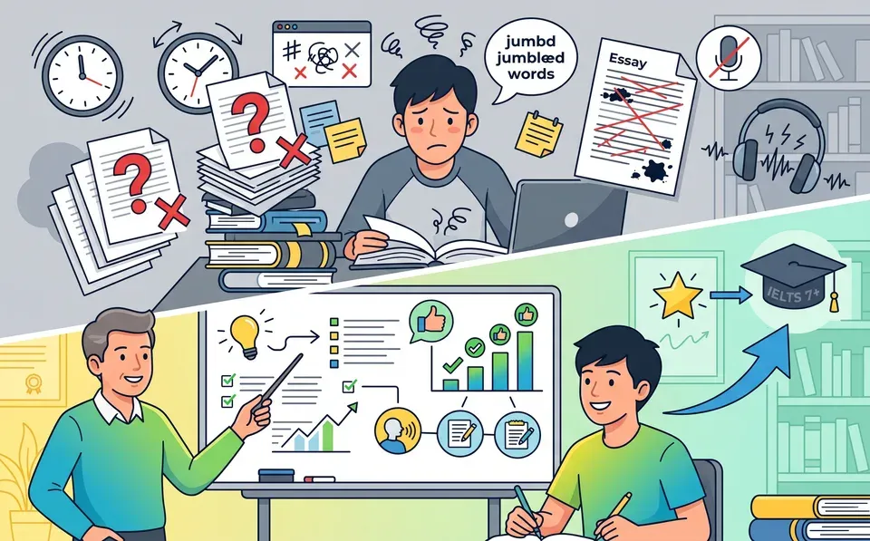 Common Mistakes in IELTS Preparation and How Coaching Can Help
