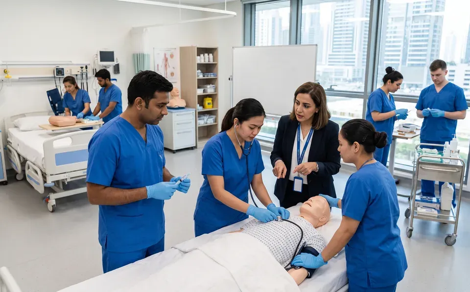 KHDA approved short-term healthcare courses with job support