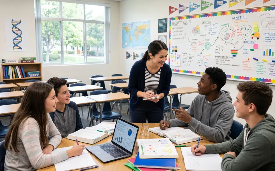 Shape Young Minds—High School Teaching Course with Practical Training